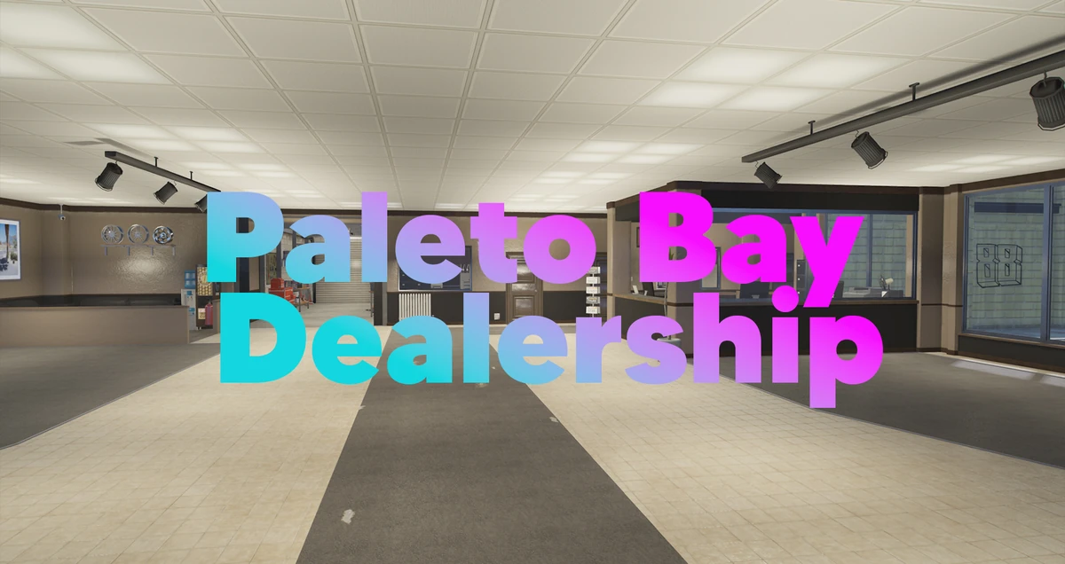 Paleto Bay Dealership MLO – Fully Open Source | FiveM